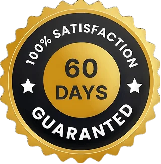 LipoJelly 100% satisfaction 60-day guarantee seal